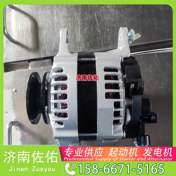 青海1811004140起动机5318117发电机 中国重汽 豪沃TH7 G642 中联重科 康明斯QSX15 潍柴WP6/WP10 中国重汽 豪瀚N5G 斗山 DB/DL 大柴 CA4DK 启动马达